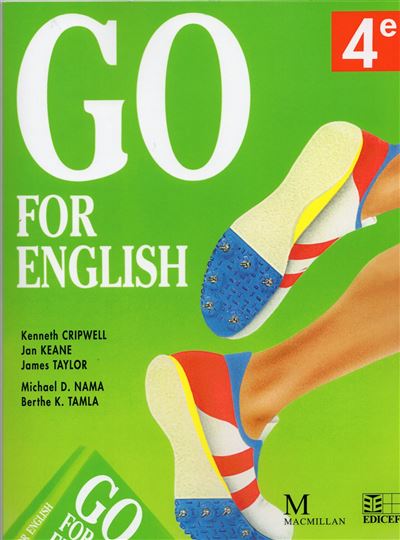 4ème Go for english Livre