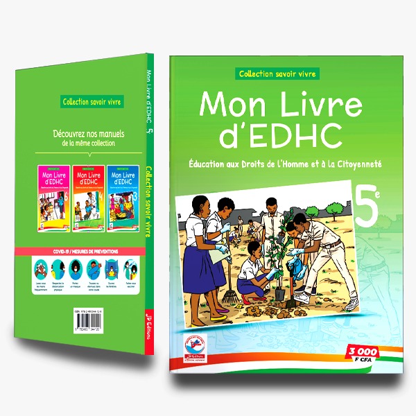 Mon Livre D'EDHC 5EME - JD Editions