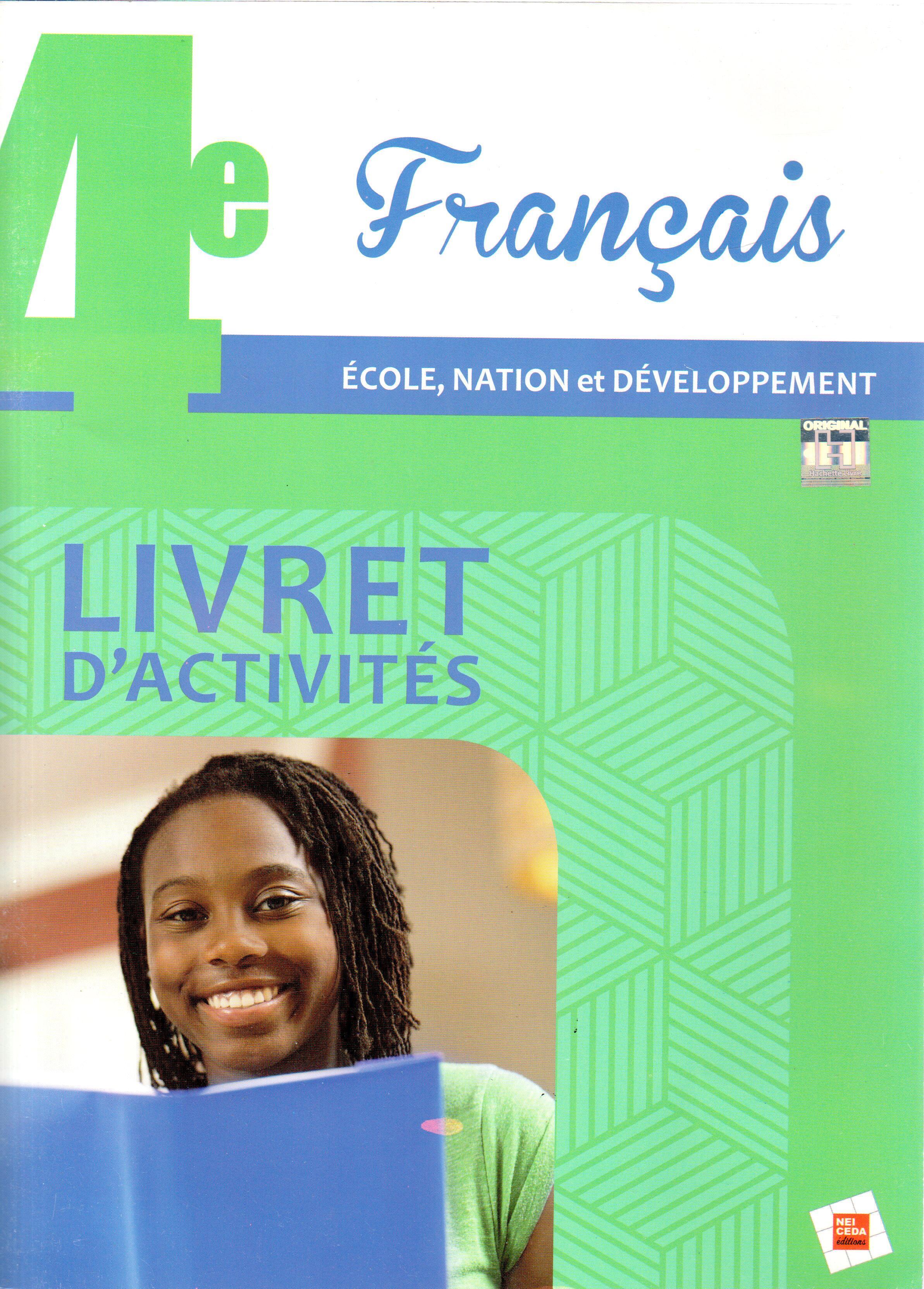 4ème Livret d'activités Français END