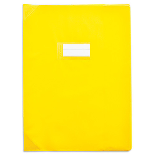 Protège cahier  jaune24x32 (Grd format) - Calligraphe