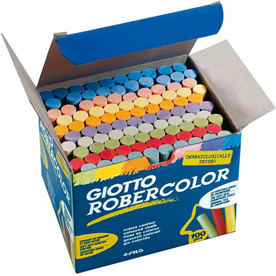 Boite de 100 craies de couleur Robercolor