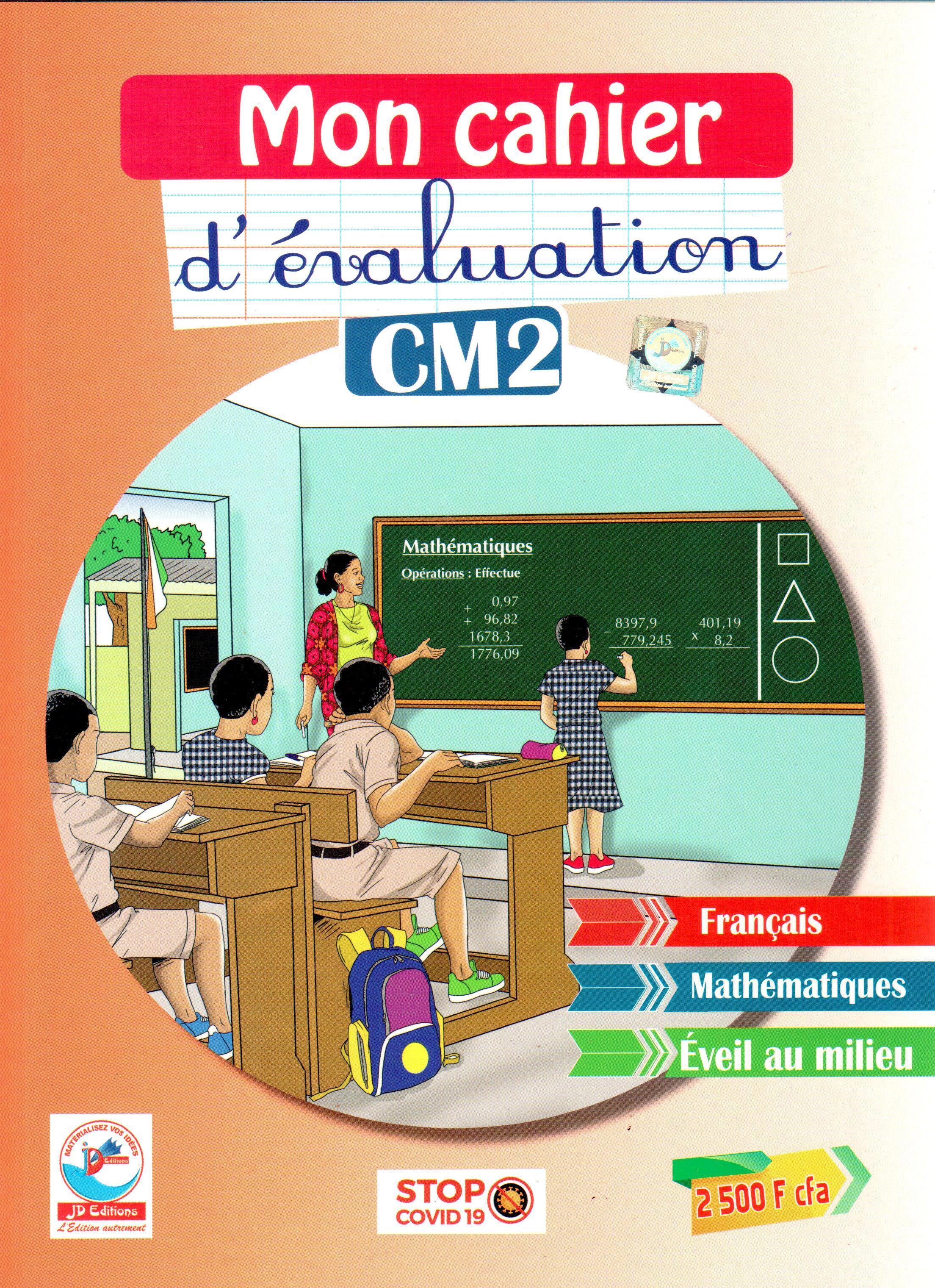 mon cahier d'évaluation CM2 JD editions