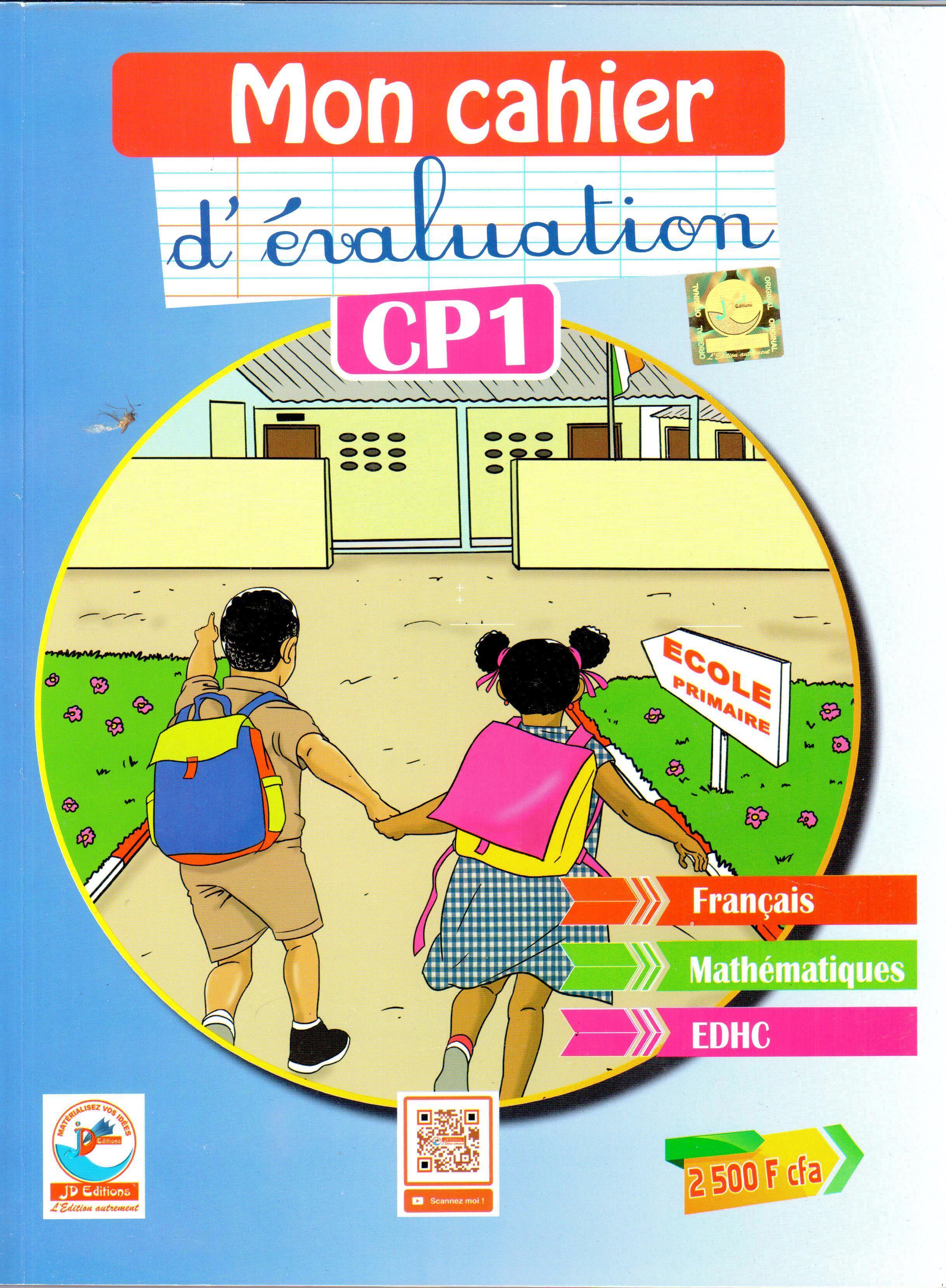 mon cahier d'évaluation CP1 JD editions