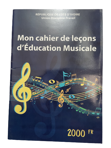 mon cahier de leçons d'éducation musicale FABS