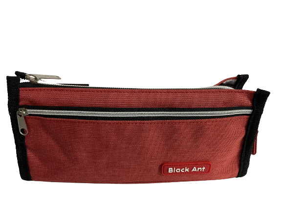 Trousse de bonne qualité BLACK ANT rouge double ouvertures