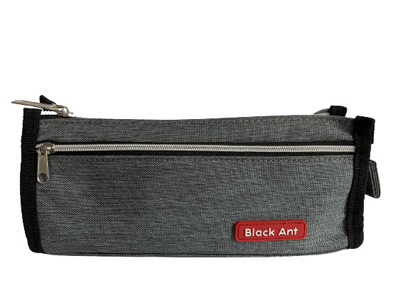 Trousse de bonne qualité BLACK ANT gris double ouvertures