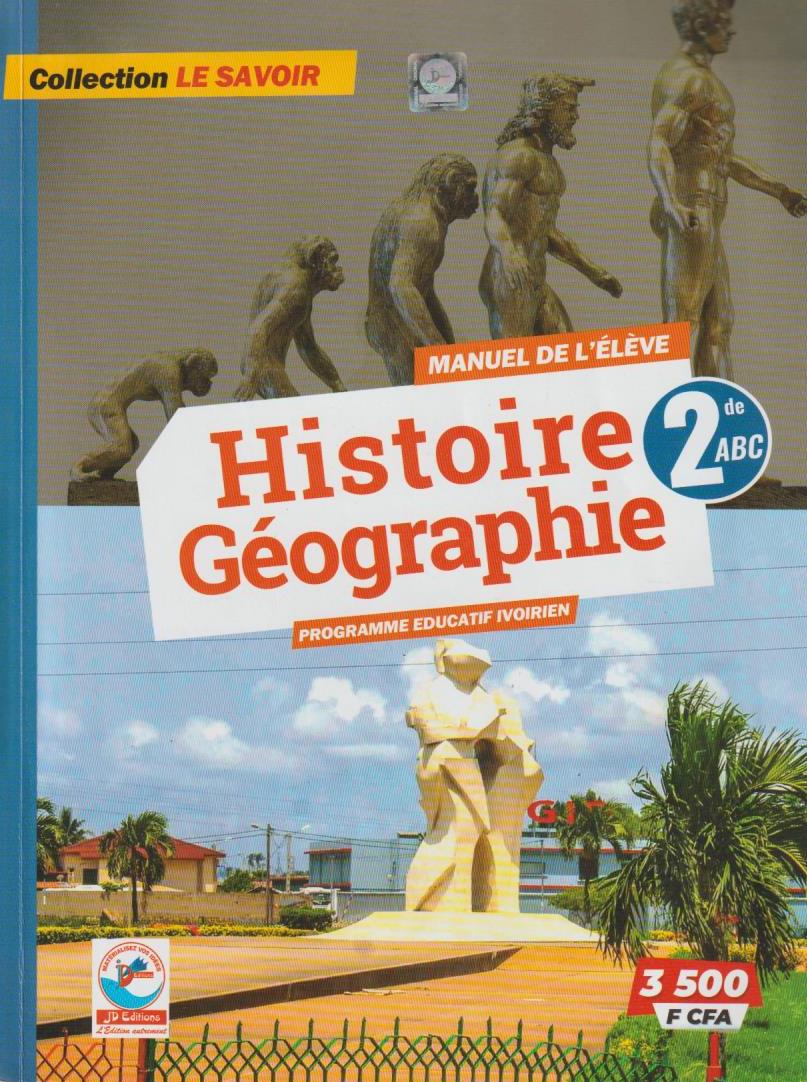 2nde Histoire Géographie manuel - JD Editions