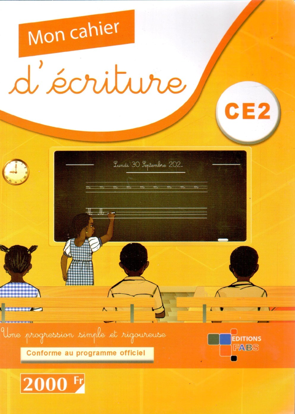 CE2 Mon cahier d'Ecriture CE2 - Editions FABS