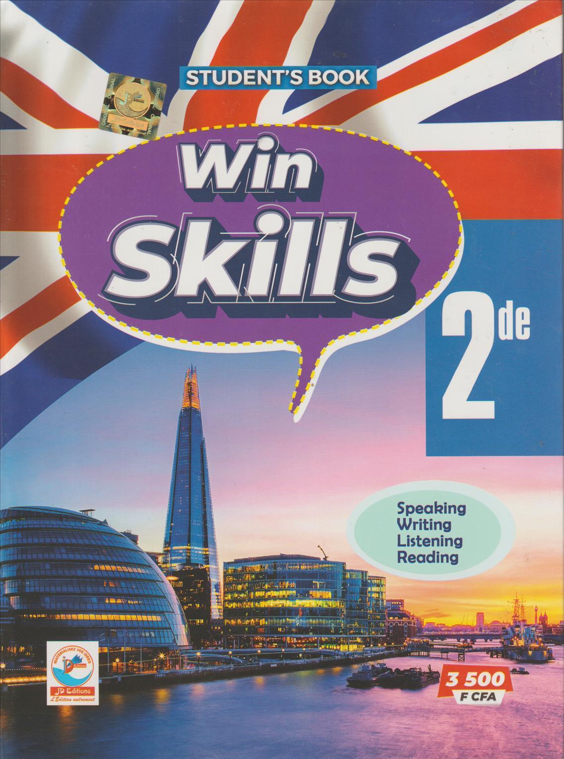 2nde Livre Win Skills- JD Editions