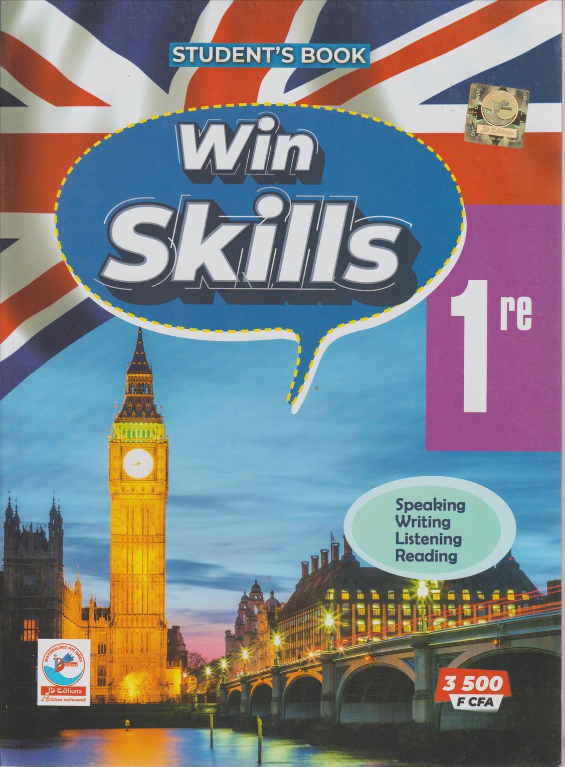 1ere Livre Win Skills- JD Editions