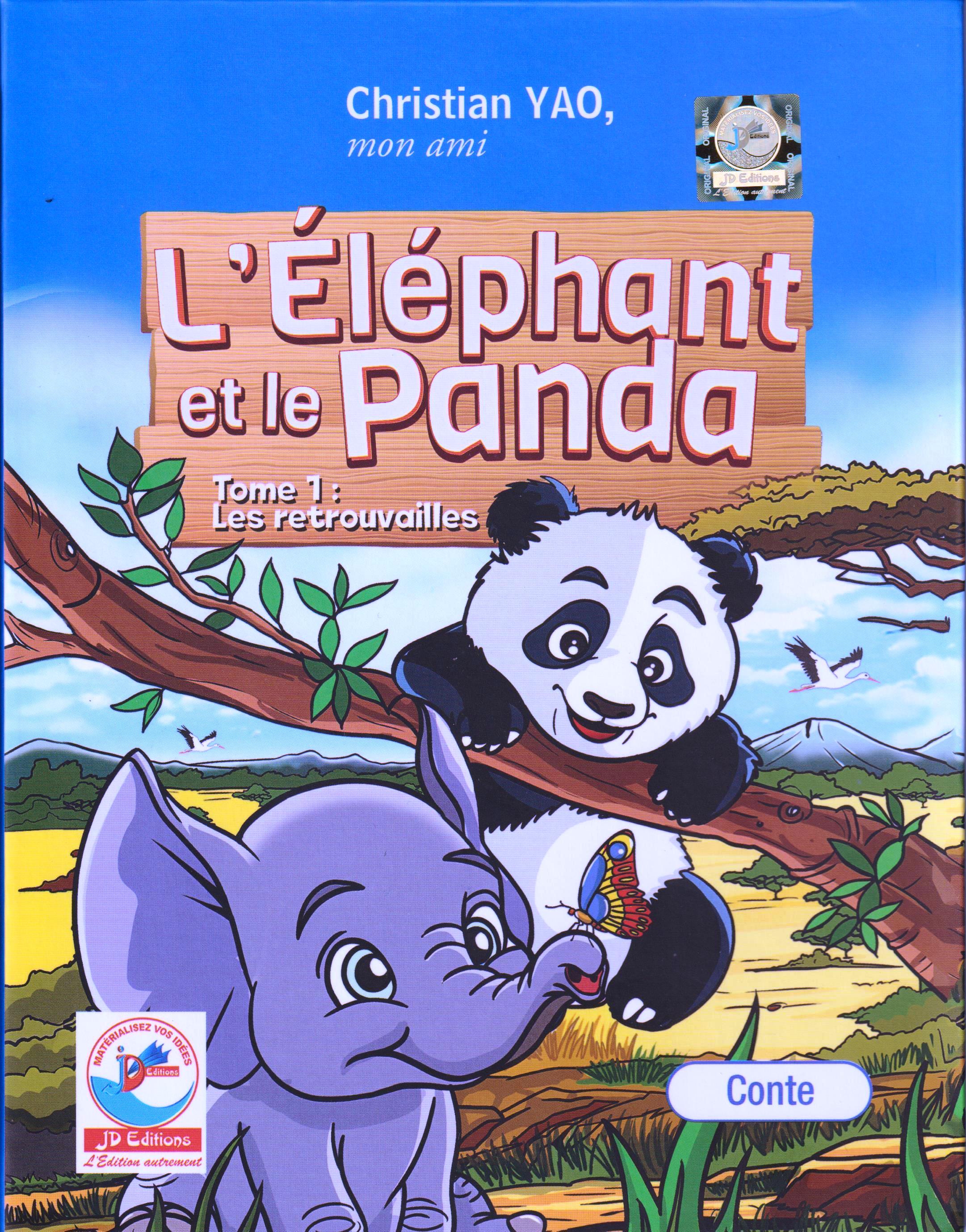 L'ELEPHANT ET LE PANDA, Christian YAO JD